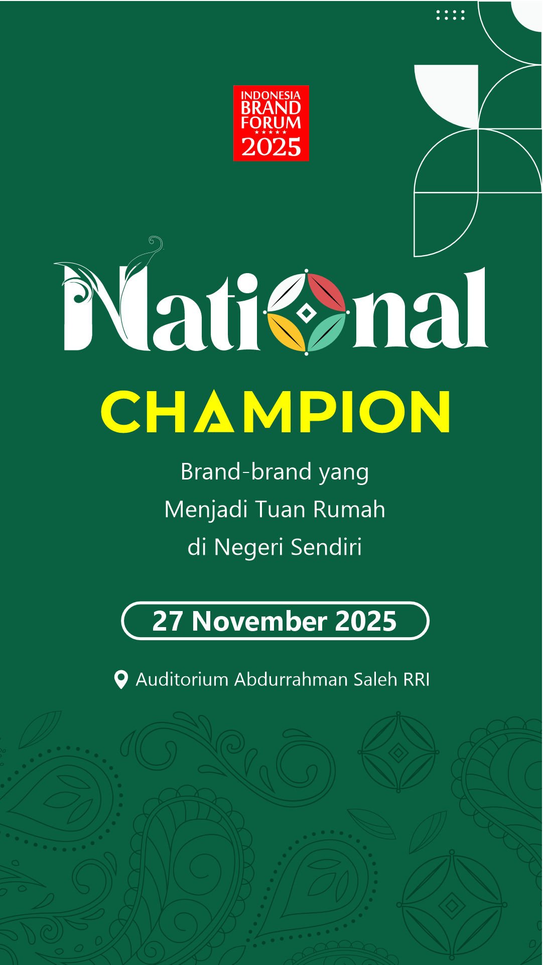 Landing Page IBF 2025 potrait